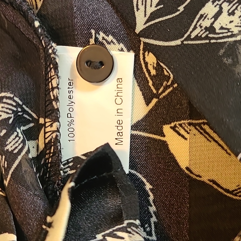 Allegra K Floral Semi Sheer Blouse - Picture 8 of 12